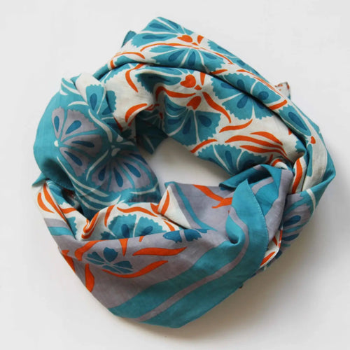 Diego Square Orange scarf