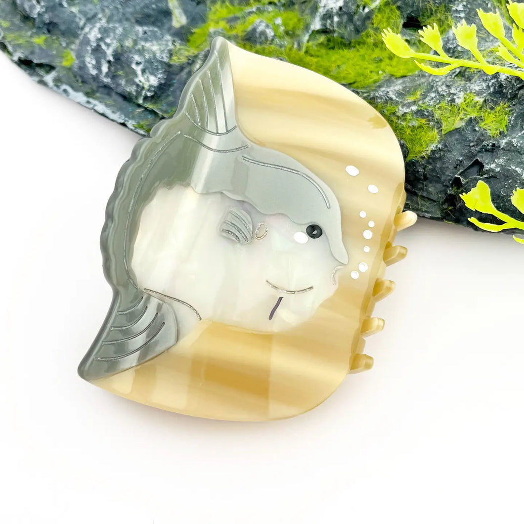 Hårklype fisk - to farger