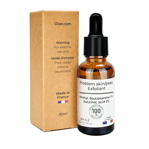 Gentle Exfoliant N Acetyl Glucosamine 7% and Succinic Acid