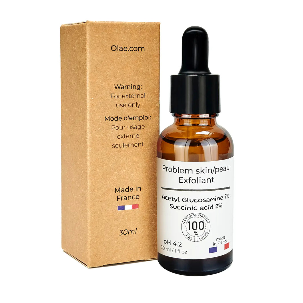 Gentle Exfoliant N Acetyl Glucosamine 7% and Succinic Acid