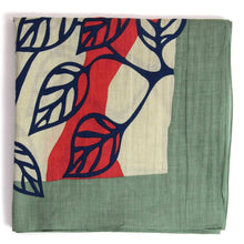Palenque Square Coral scarf