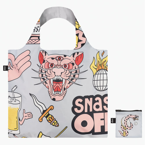 Snask Tiger Grey Bag