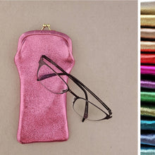 Brilleetui ekte skinn