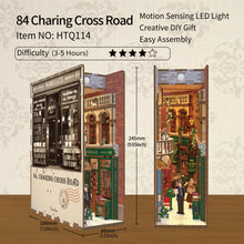 Diy Miniature House Book Nook Kit: 84 Charing Cross Road
