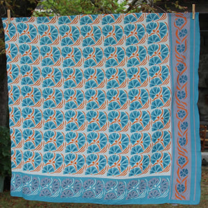 Diego Square Orange scarf