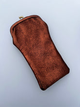 Brilleetui ekte skinn