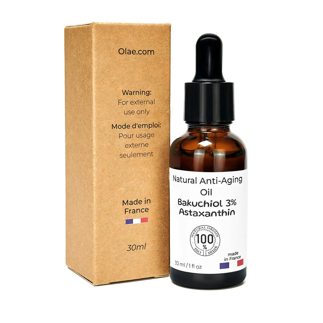 Anti-Aging Oil 3% Bakuchiol-Squalane + Astaxanthin