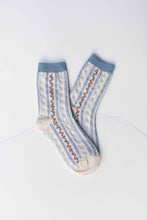 Vintage stripe strømper - fem farger