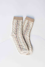 Vintage stripe strømper - fem farger