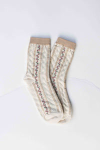 Vintage stripe strømper - fem farger