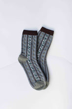 Vintage stripe strømper - fem farger