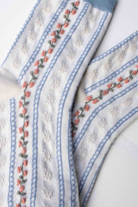 Vintage stripe strømper - fem farger