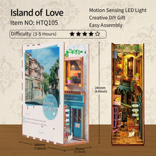 Diy Miniature House Book Nook Kit: Island of Love