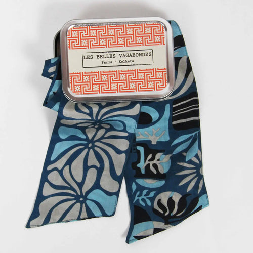 Bandeau silkeskjerf Ylang Ylang