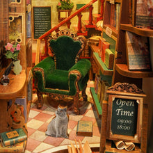 Diy Miniature House Book Nook Kit: Left Bank Bookstore