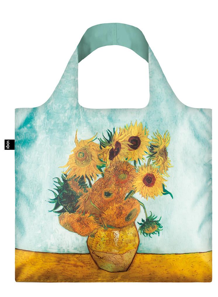 Loqi Vincent van Gogh Vase with Sunflowers bag