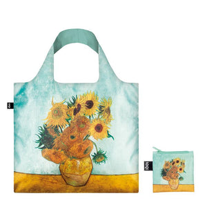 Loqi Vincent van Gogh Vase with Sunflowers bag
