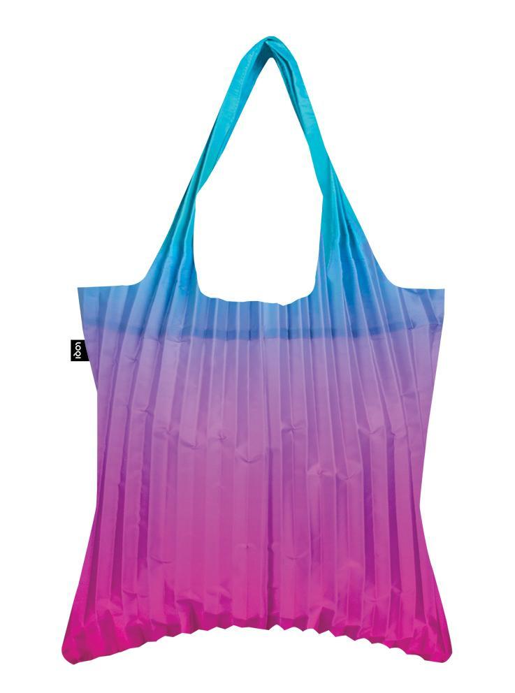 Loqi Pleated Rainbow blue bag
