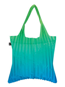 Loqi Pleated Rainbow green bag